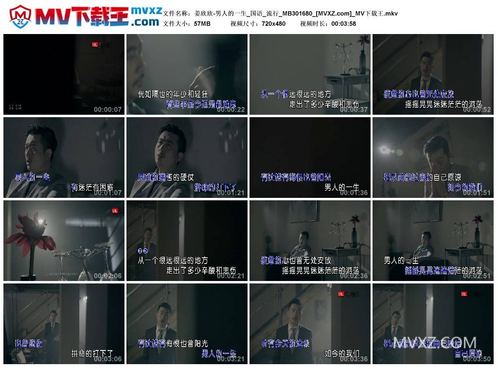 姜欣欣-男人的一生_国语_流行_MB301680